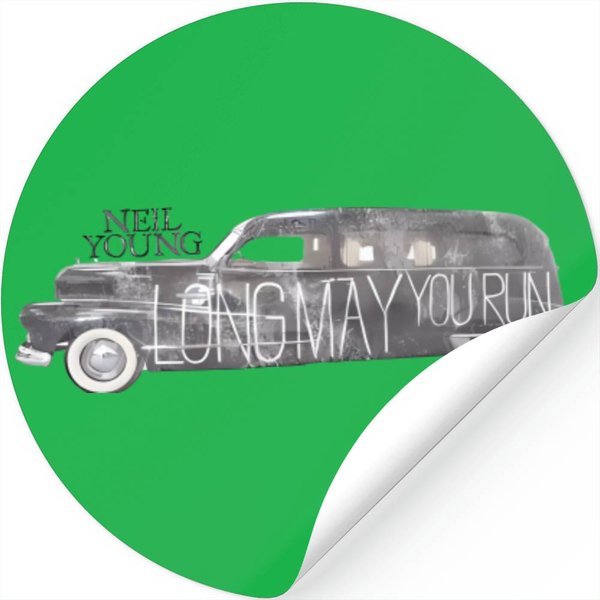 Neil Young Stickers - Long May You Run Stickers-image