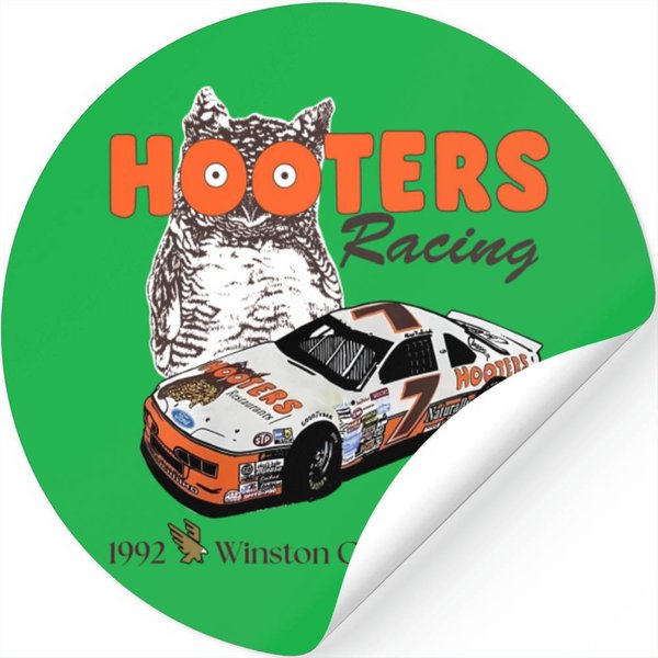 Hooters Owl Unisex Stickers-image