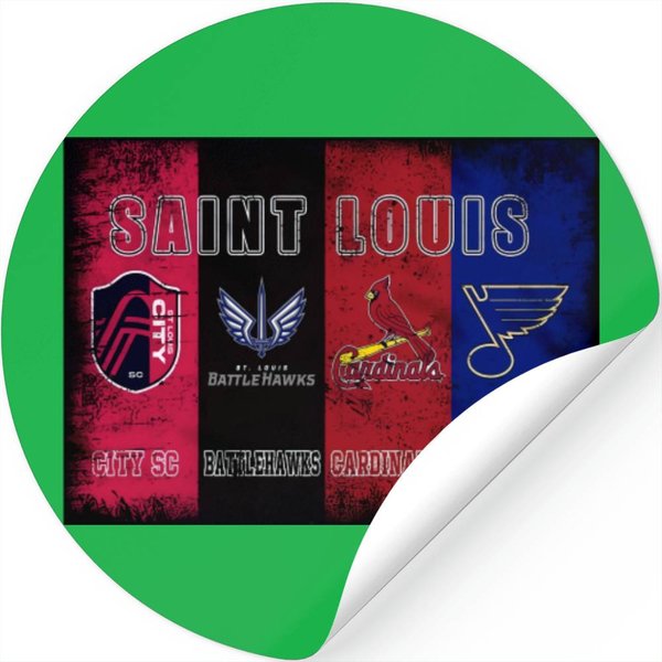 St. Louis Sports Stickers-image