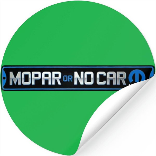 Mopar Or No Car Stickers-image