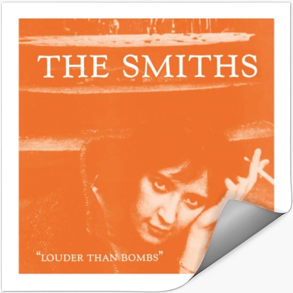 The Smiths Louder Than Bombs Stickers-image