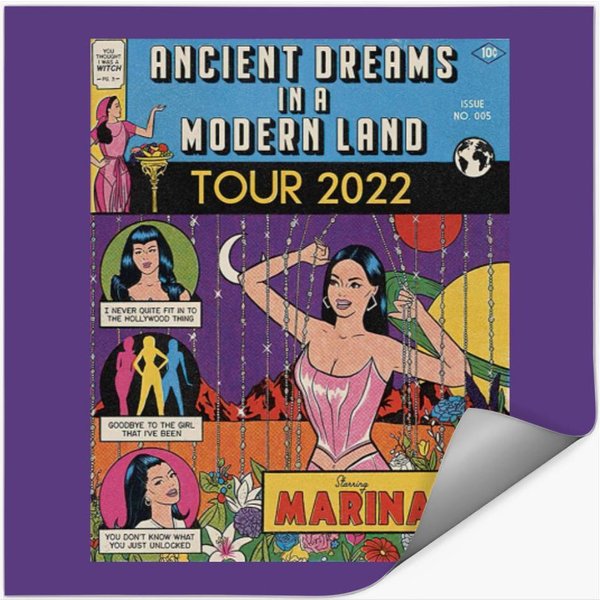 Marina And The Diamonds Ancient Dreams In A Modern Land Tour 2022 Sticker-image