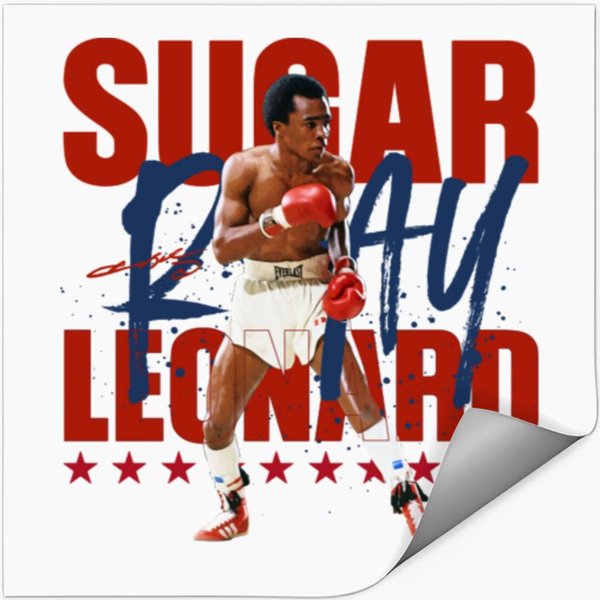 Sugar Ray Leonard - Sugar Ray Leonard Boxing - Stickers-image