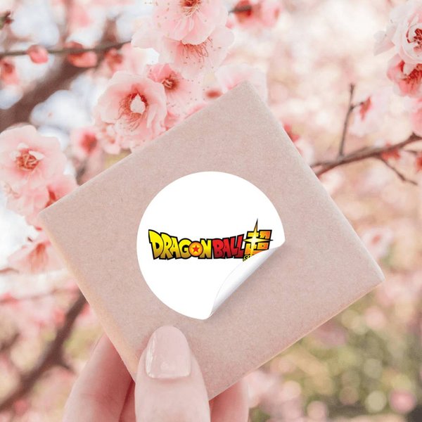Dragon Ball Z Super Logo Premium Dragon Ball Z Super Logo Premium Stickers-image
