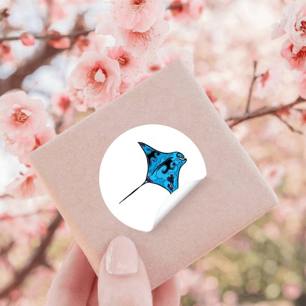 Manta Ray Sticker Stickers-image