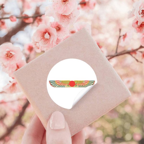 Isis Goddess Wing Stickers-image