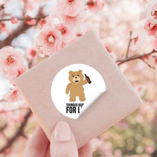 Ted Thunder Buddies For Life Stickers-image