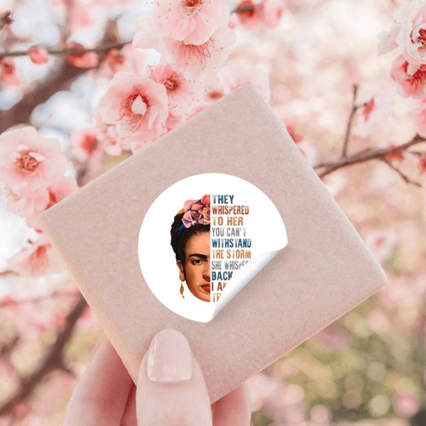 I Am The Storm Frida Kahlo Painter Art For Fans Stickers-image