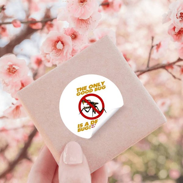 The Only Good Bug Is A Dead Bug Stickers-image