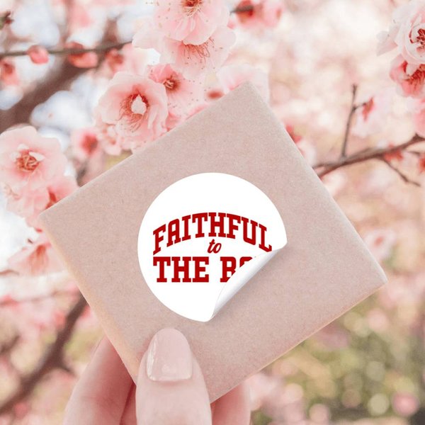 Faithful To The Bay Support The Niners Stickers-image