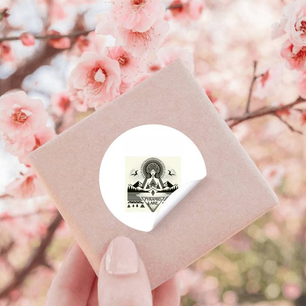 Pyramid Lake Graphic Stickers-image
