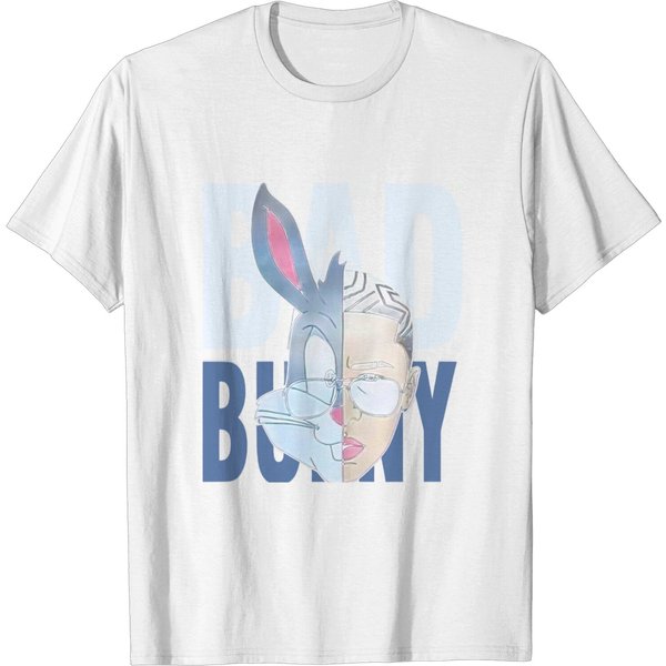 Bad Bunny Two Face T-Shirts-image