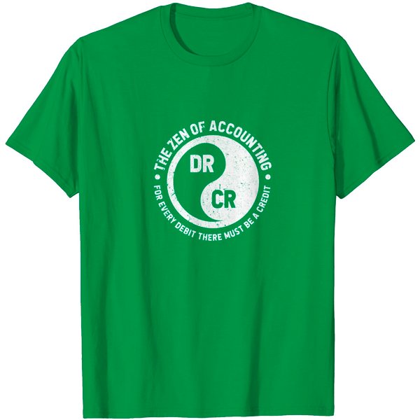 The Zen Of Accounting T Shirt-image
