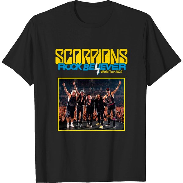 Scorpions Rock Believer 2022 World Tour T-Shirts-image