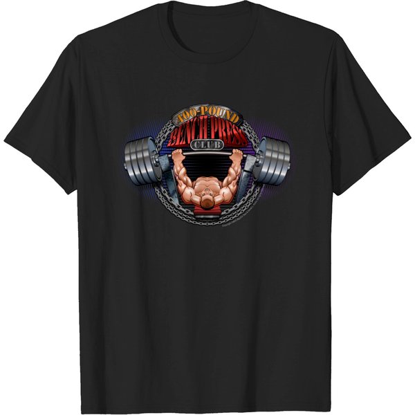 400 Lb Bench Club Color T Shirt-image