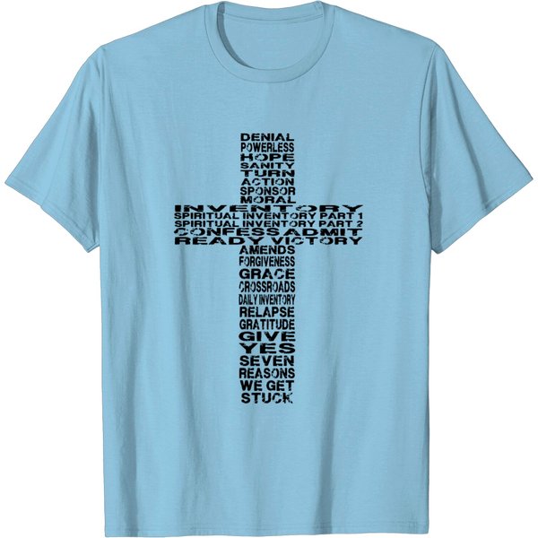 Celebrate Recovery 25 Lessons In Cross T Shirt-image