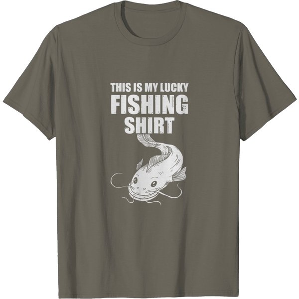 Catfish Fishing Shirt Fisher Fishing T Shirt-image