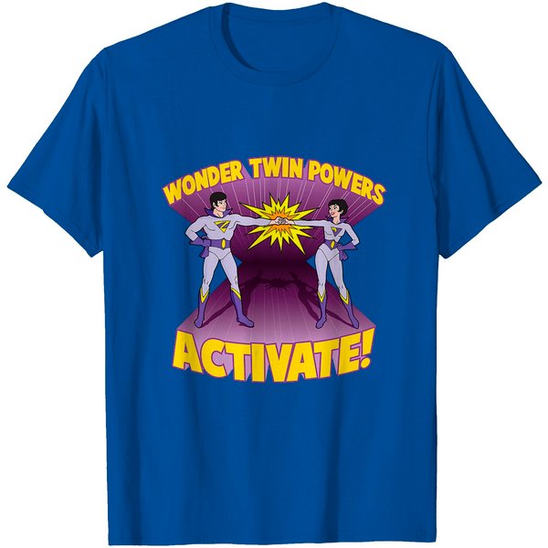 Wonder Twin Powers Activate! - Wonder Twins - T-Shirt-image