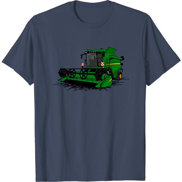 Combine Harvesters - Farmer - Agriculture - Farm T Shirt-image