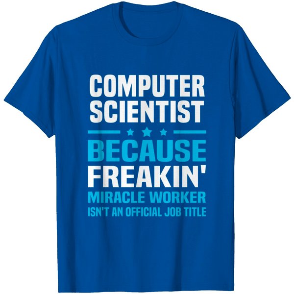 Computer Scientist T Shirt-image