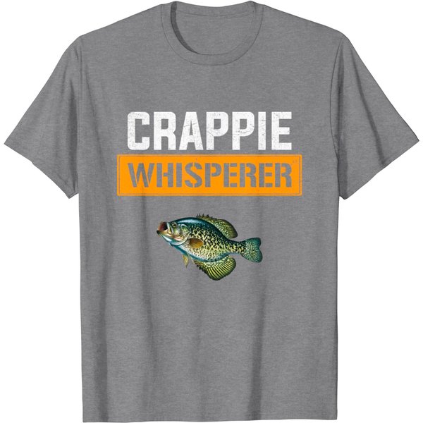 Crappie Whisperer, Crappie Fishing T Shirt-image