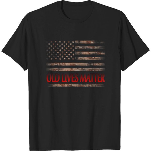 Old Lives Matter 40Th 50Th 60Th 70Th Birthday T-Shirt-image