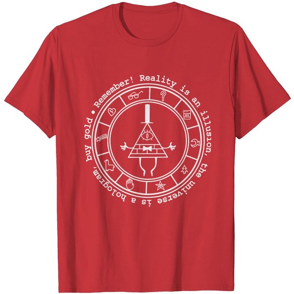 Bill Cipher - Bill Cipher - Reality Is An Illusi T Shirt-image