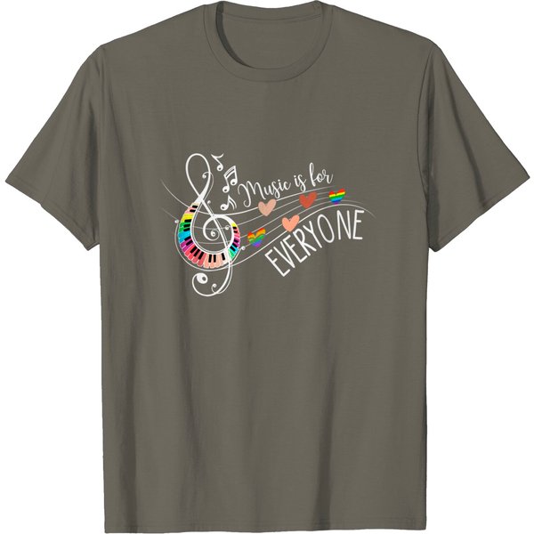 Music Is For Everyone T Shirt-image