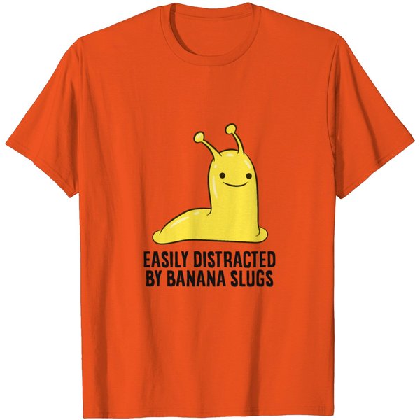 Easily Distracted By Banana Slug T Shirt-image