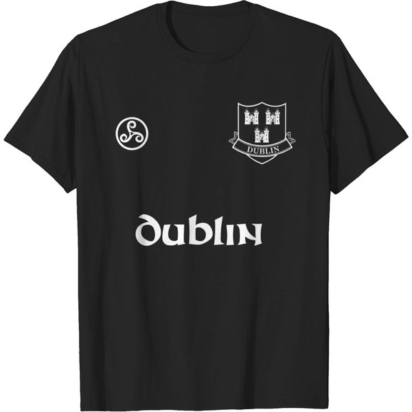 Dublin Gaelic Football & Hurling Gift Tee T Shirt-image