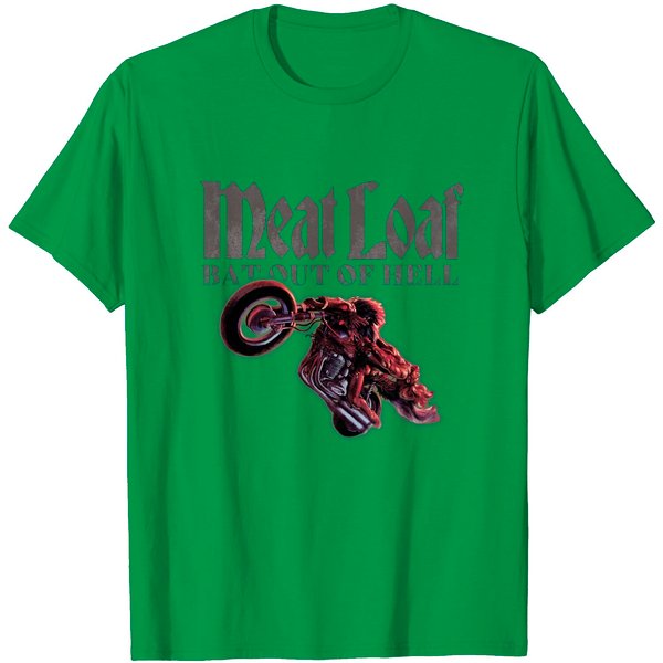 Meat Loaf Bat Out Of Hell Bike T-Shirt-image