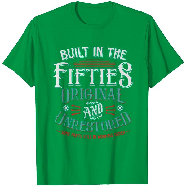 Whiskey Built In The Fifties T Shirt-image
