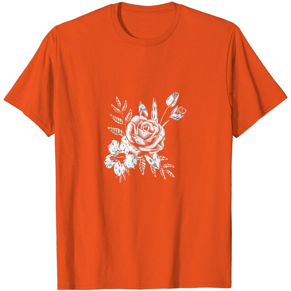 Flower Lover T-Shirt - Blooming Designs-image
