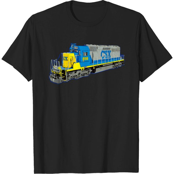 Freight Train Csx Engine T Shirt-image