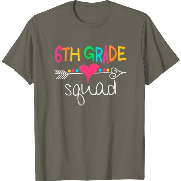 6Th Grade Squad T-Shirt T Shirt-image