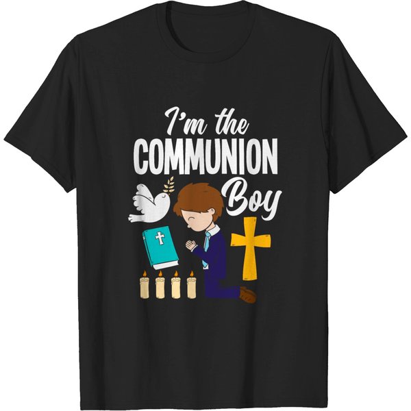 I'm The Communion Boy 1St Holy Communion T Shirt-image
