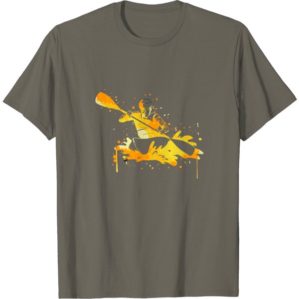 Kayaking Yak Kayak Kayaker T Shirt-image