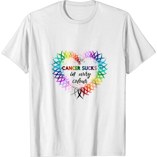 Cancer Sucks T-Shirt In Every Colour-image