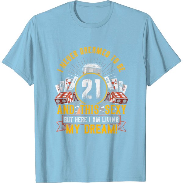 Legal Drinking Age 21St Birthday 21 And Legal Gift T Shirt-image