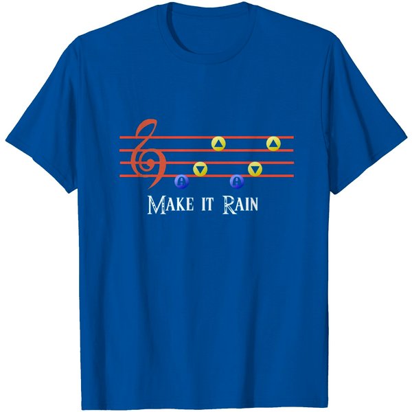 Legend Of Zelda Make It Rain T Shirt-image