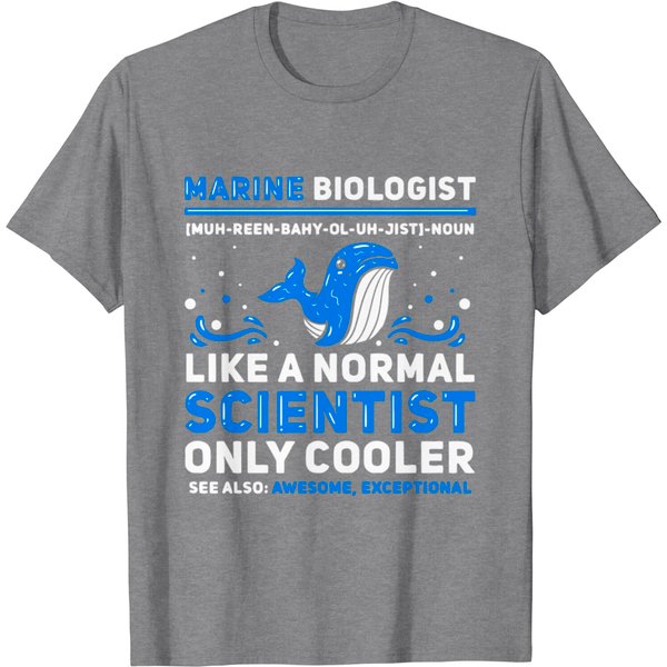 Marine Biologist Definition Marine Biology T Shirt-image