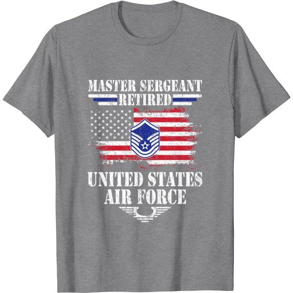 Master Sergeant Retired Military Retirement T Shirt-image