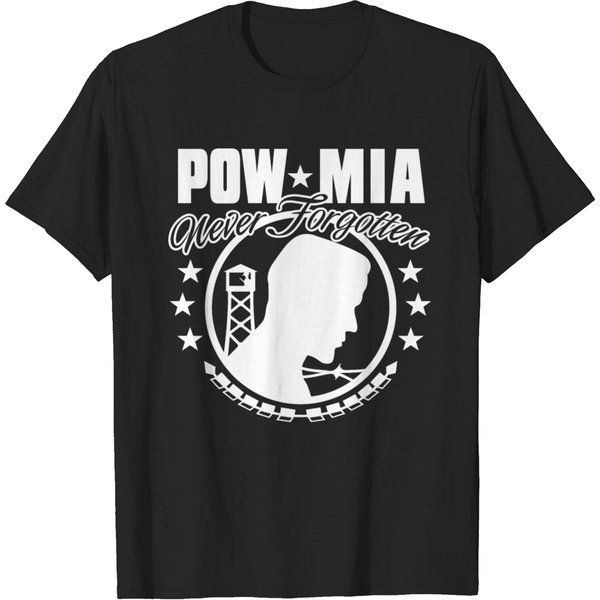 Pow Mia Never Forgotten T Shirt-image