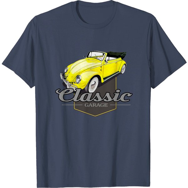 Classic Garage Beetle T Shirt-image