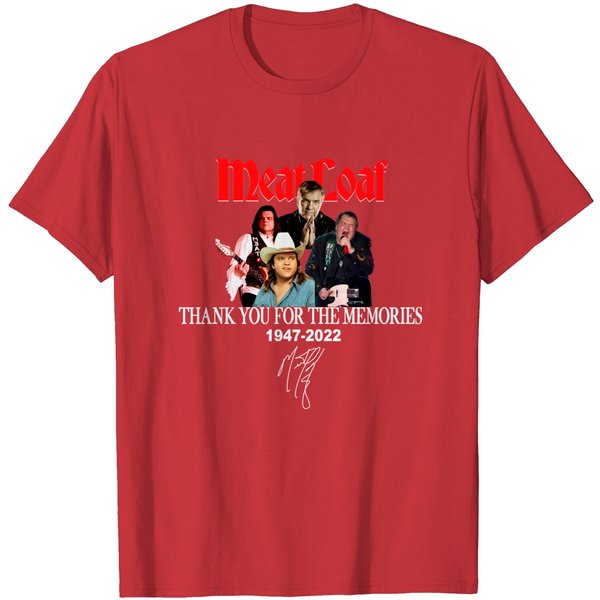 Meat Loaf 1947 – 2022 Thank You Memories T Shirt-image