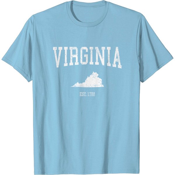 Virginia Vintage Sports Design Va T Shirt-image