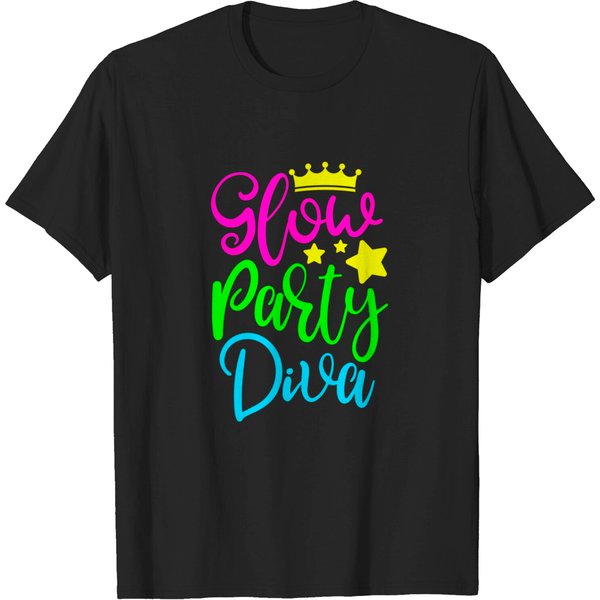 Glow Party Diva T-Shirt-image
