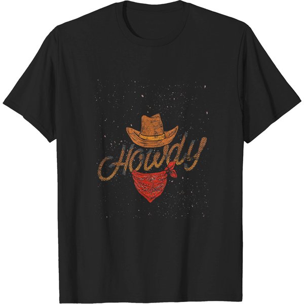 Howdy Cowboy T Shirt