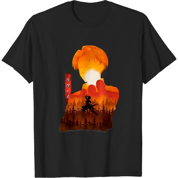 Levi Fanart T-Shirt Captain Levi-image