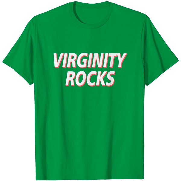 Virginity Rocks Heather - Virginity Rocks - T-Shirt-image